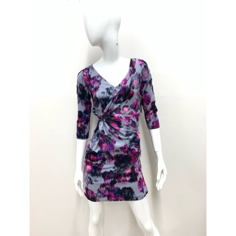 HP🥳🥳NYDJ Women's Sylvia Printed Berry Dress NEW - Picture 4 of 7
